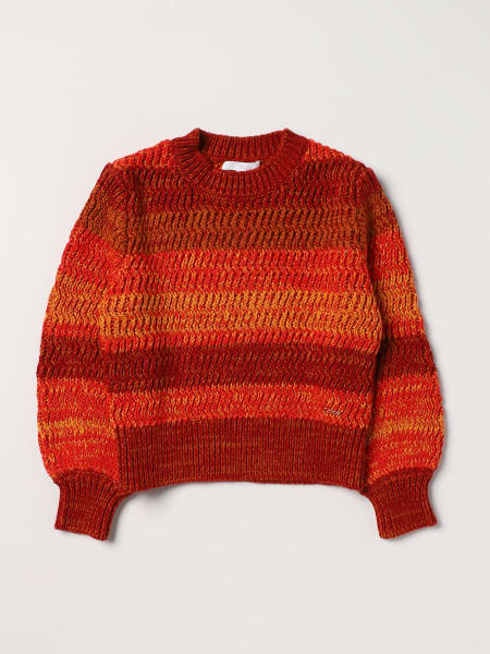 Maglione Chloé in cotone e lana tricot