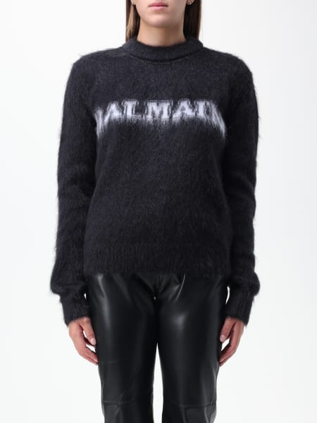 Maglione Balmain in misto lana Mohair