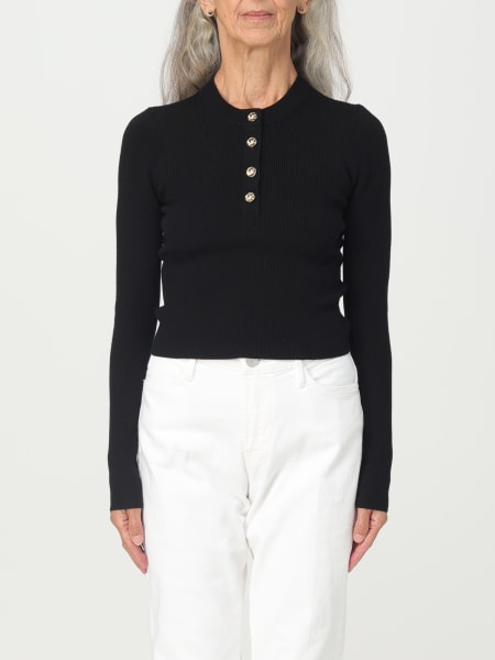Tシャツ・カットソー MICHAEL KORS Women Sweater MF360O14VR 001 Black Michael Kors Outlet: Sweater woman - Black | Michael Kors