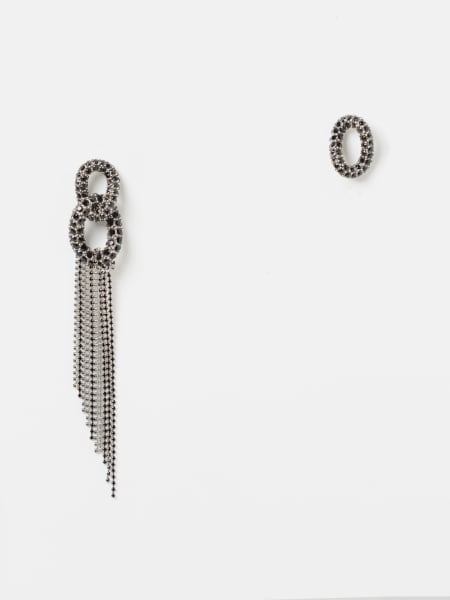 Isabel Marant earrings in brass with rhinestones