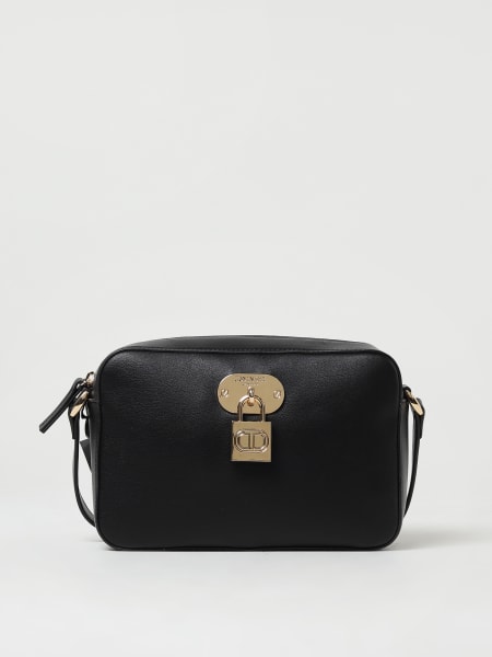 Twinset: Twinset bag in synthetic leather with charm