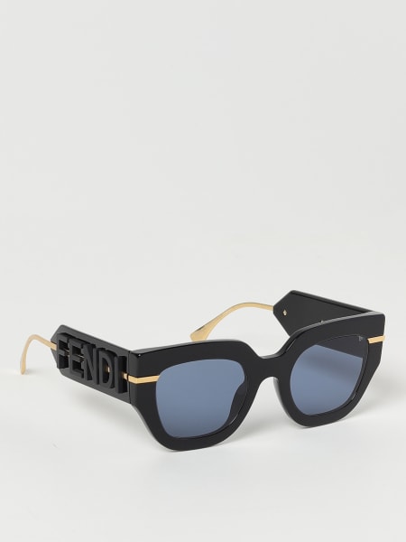Fendi sunglasses in acetate with logo