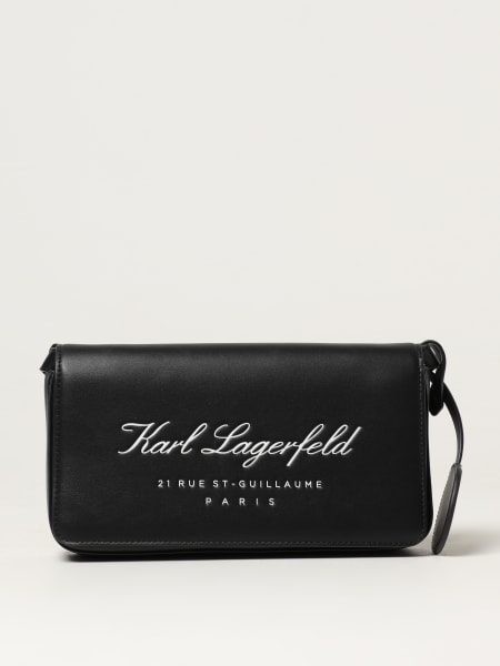 Borsa Karl Lagerfeld in pelle sintetica con logo