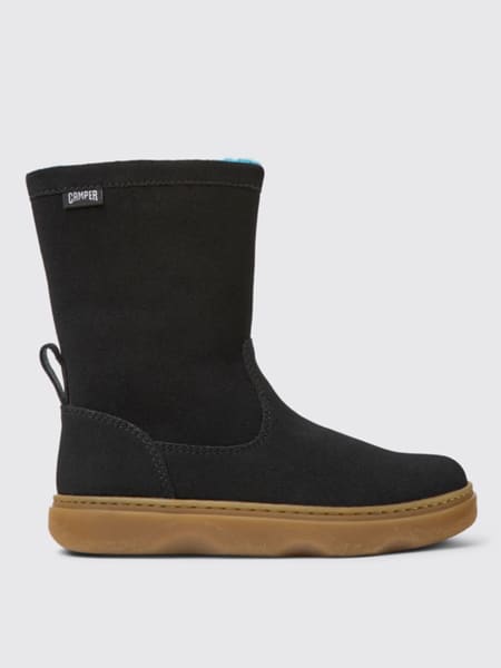 Camper Kido boots in suede