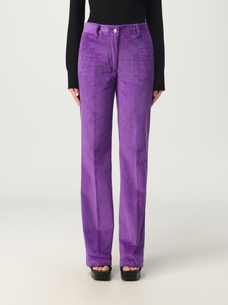 Twinset: Twinset velvet pants