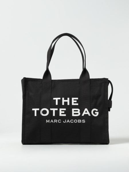 Marc Jacobs donna: Borsa The Large Tote Bag Marc Jacobs in canvas con logo jacquard