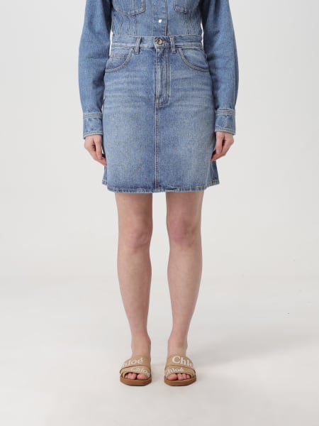 Gonna Chloé in denim