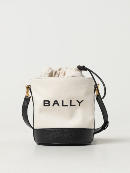 Borsa 8 Hours mini Bally in canvas e pelle