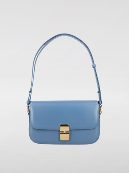 A.P.C.: Borsa Grace A.P.C. in pelle