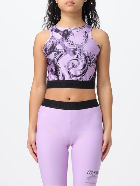 Versace Jeans Couture: Top crop Versace Jeans Couture