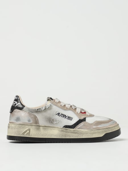 Sneakers Super Vintage Autry in pelle e mesh used