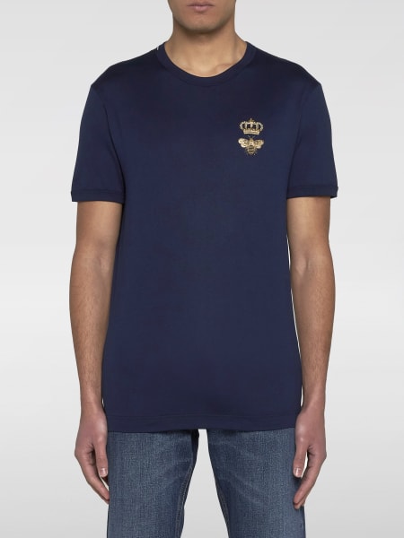 Tシャツ・カットソー Dolce & Gabbana SS25 T-SHIRT IN COTONE (G8PV1Z G7WUQN0000) 2025 collections - t-shirt Man DOLCE & GABBANA - Nida