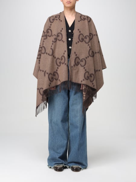 Mantella Jumbo-GG Gucci di cashmere