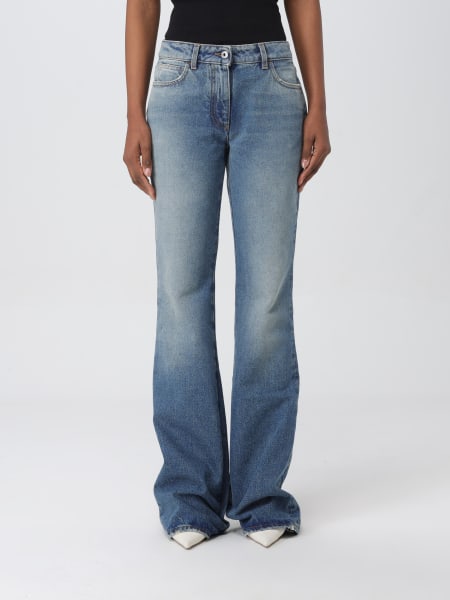 Jeans Damen Off-white