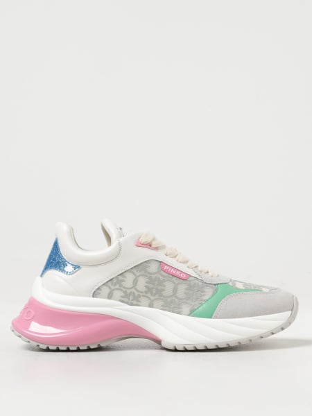 Moda scarpe: Sneakers Ariel Pinko in pelle e tessuto