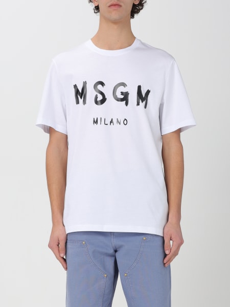 T-shirt con logo MSGM