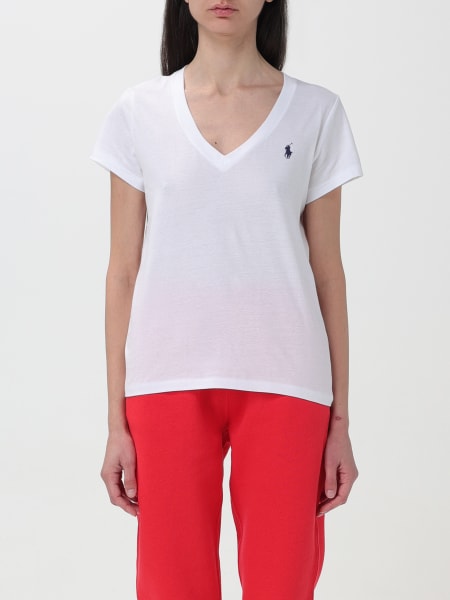 Ralph Lauren: T-shirt woman Polo Ralph Lauren