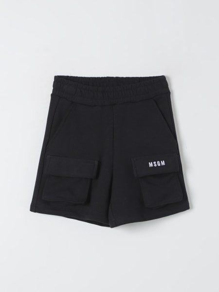 Short MSGM KIDS Kids color Black