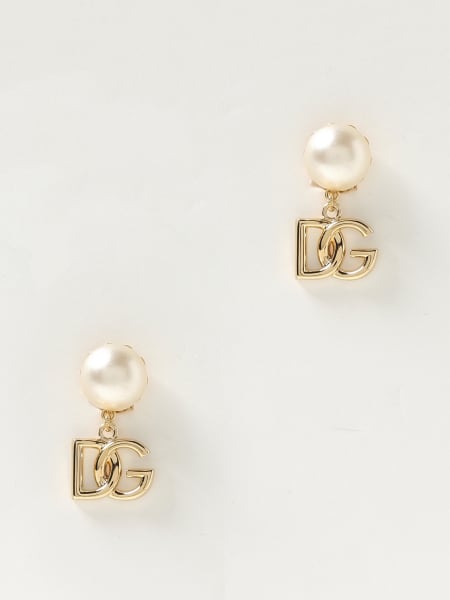 Orecchini Dolce & Gabbana in ottone con perle cabochon