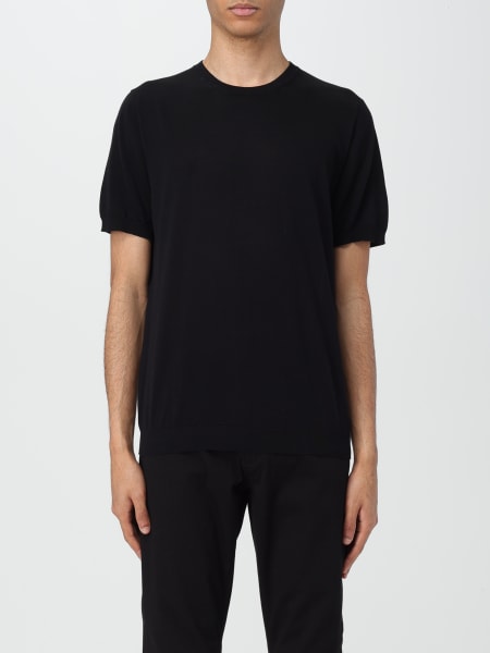 Tシャツ・カットソー DRUMOHR Men T Shirts D0KK303 690 Black Oregon T-Shirt - Black - S Gorilla Wear