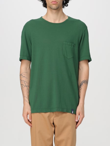 Tシャツ・カットソー Drumohr SS25 SHORT SLEEVES ROUND NECK T-SHIRT (D0GN100 725) Drumohr T-shirt for Men SS25 | GIGLIO.COM
