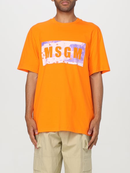 엠에스지엠(MSGM): 티셔츠 남성 MSGM