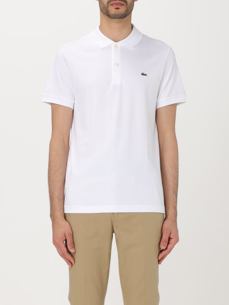 【タイムセール】LACOSTE ブラック ポロシャツ ラコステ LACOSTE ラップフロント クロップド丈半袖ポロシャツ