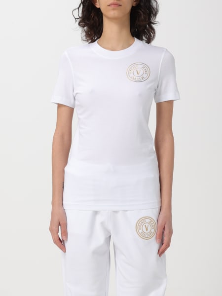 Versace Jeans Couture: T-shirt women Versace Jeans Couture