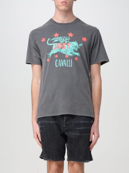 Just Cavalli uomo: T-shirt con logo Just Cavalli