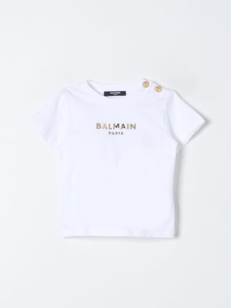 Balmain: T恤 婴儿 Balmain Kids