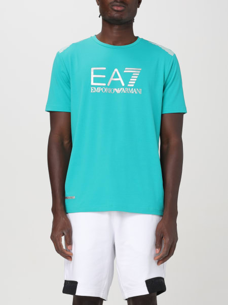 T-shirt EA7 in jersey con logo