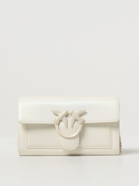 Pinko: Borsa wallet Love One Pinko in pelle