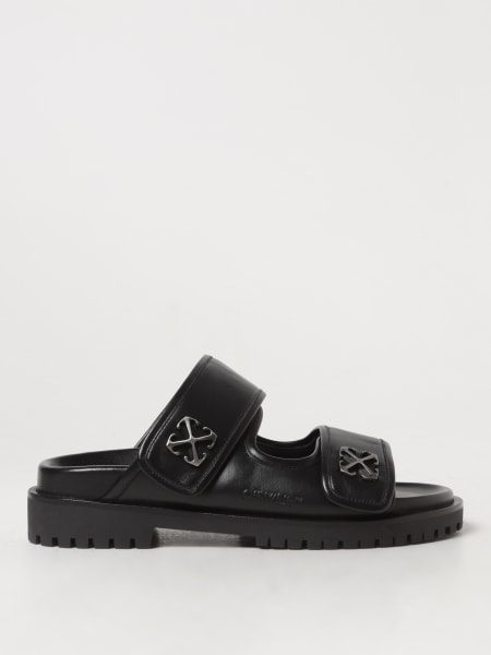 Mens off white shoes: Sandals man Off-white