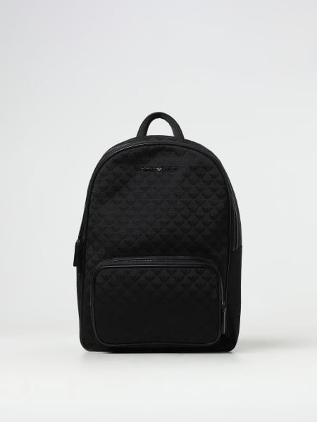 Zaino Emporio Armani in tessuto jacquard