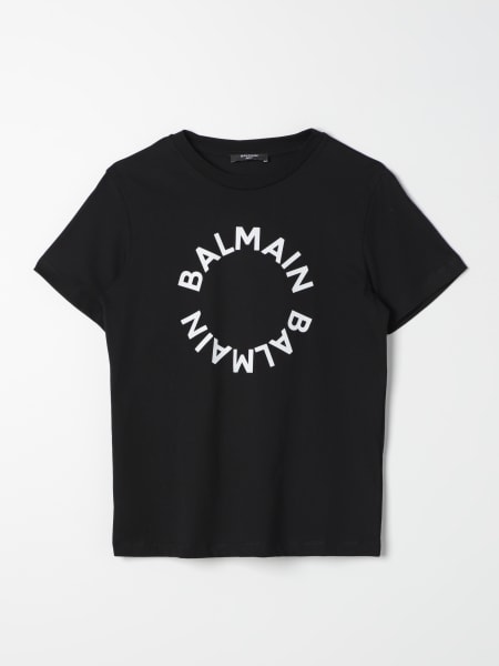 Balmain: T-shirt girls Balmain Kids