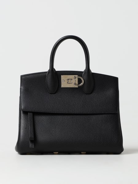 Leather tote bags: Handbag woman Ferragamo