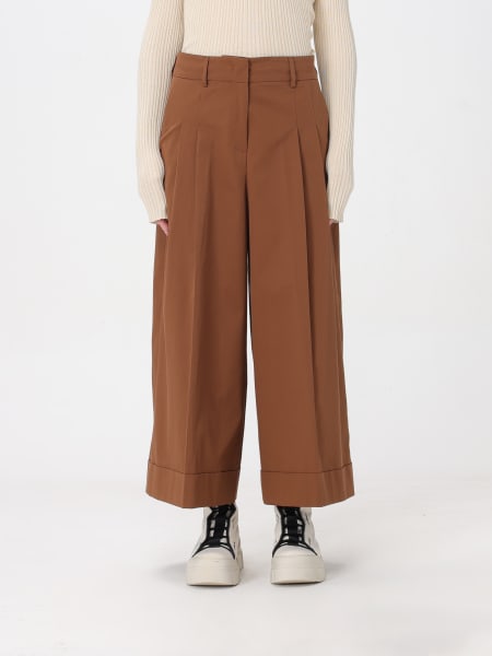 Pt01 donna: Pantalone cropped PT01 in cotone