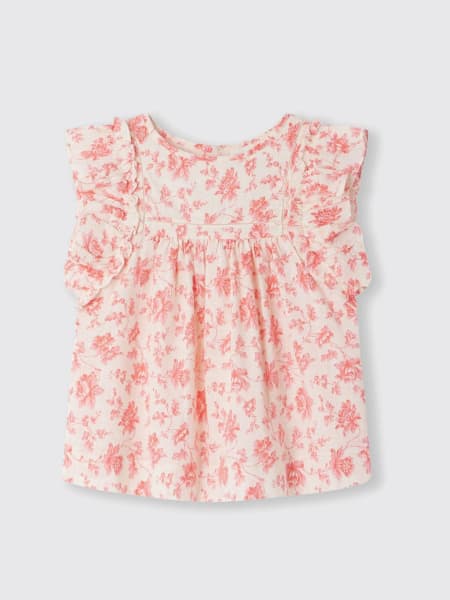 Kids designer clothes: Shirt girls Bonpoint