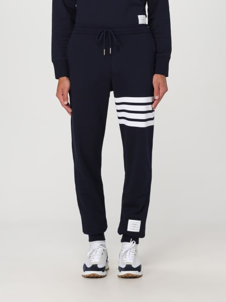 Pantalone sportivo in cotone 4-bar Thom Browne