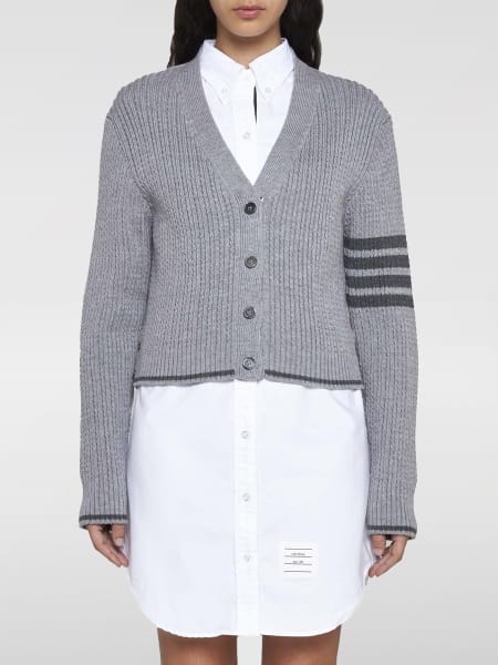 Thom Browne: Cardigan femme Thom Browne