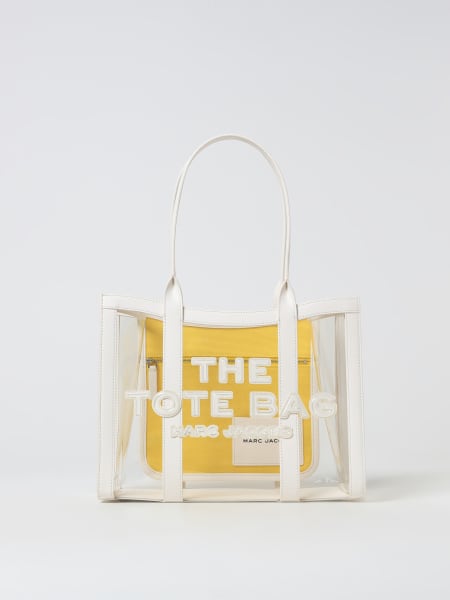 Borsa The Clear Medium Tote Bag Marc Jacobs in pvc