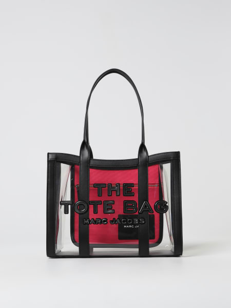 Borsa The Clear Medium Tote Bag Marc Jacobs in pvc