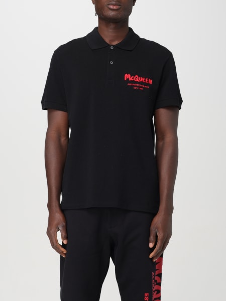 Polo shirt man Alexander McQueen