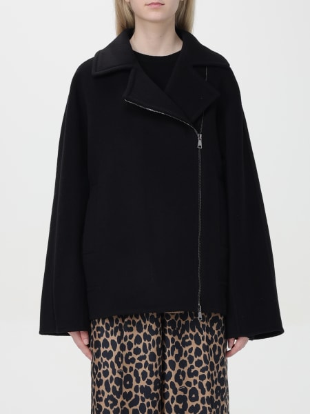 Max Mara black coat: Jacket woman Max Mara