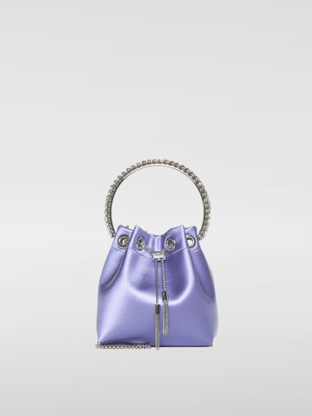 Borsa Bon Bon Jimmy Choo in raso