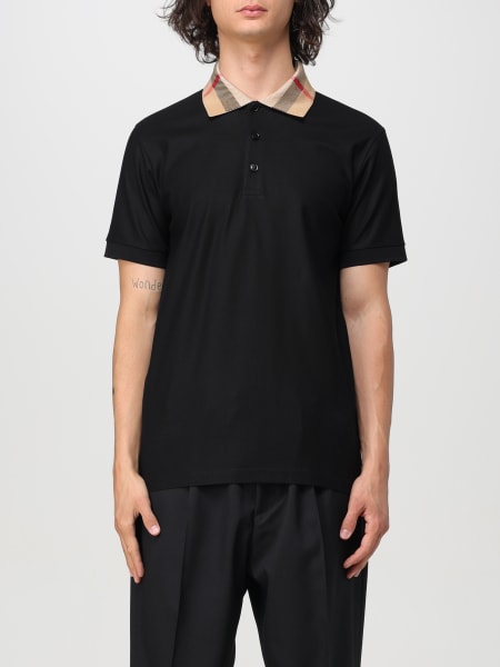 Burberry pique cotton polo shirt