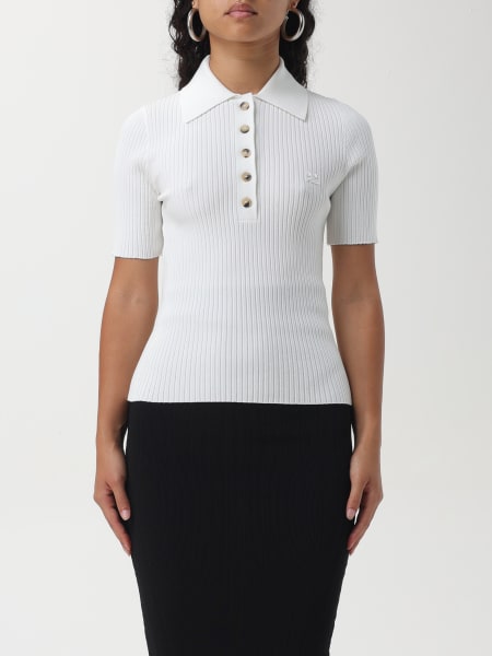 Polo shirt woman CourrÈges