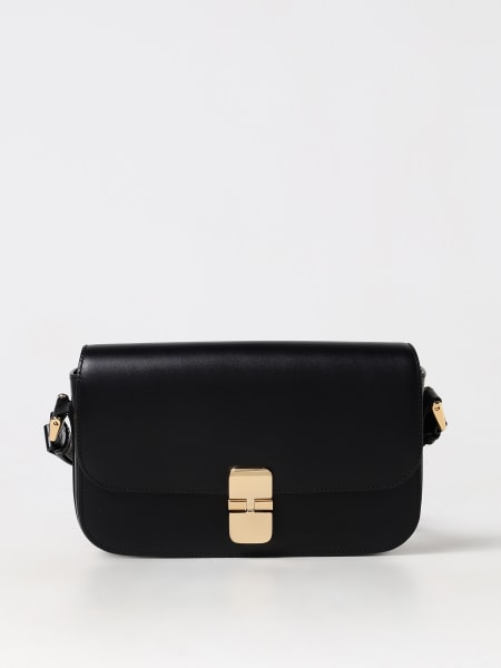 Borsa Grace Baguette A.P.C. in pelle