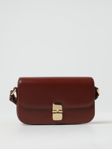 Borsa Grace Baguette A.P.C. in pelle