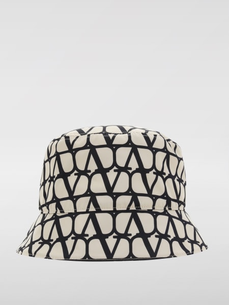 Cappello VLogo Signature Valentino Garavani in nylon stampato